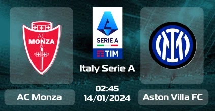 Soi kèo AC Monza Vs Inter Milan 14/01/2024 giải Vô địch Ý